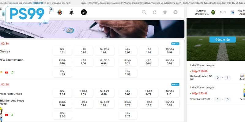 Các bước đăng ký PS99 dễ dàng, ai cũng có thể thực hiện 