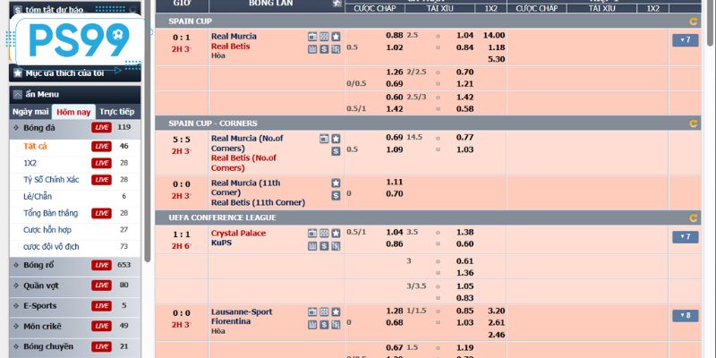 Những sảnh cược ấn tượng mà anh em có thể trải nghiệm